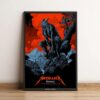 Metallica Germany 2024 May 24 26 Olympiastadion Munich Event Poster 2